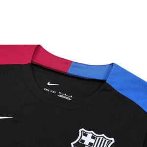 Barcelona Pre-Match Soccer Jersey 2024/25 Negro