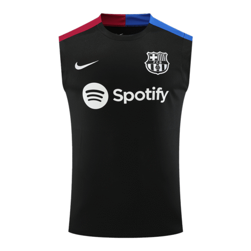 Barcelona Pre-Match Top sans manches 2024/25 Noir