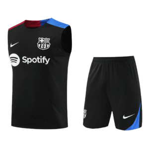 Kit de camisolas pré-jogo do Barcelona 2024/25