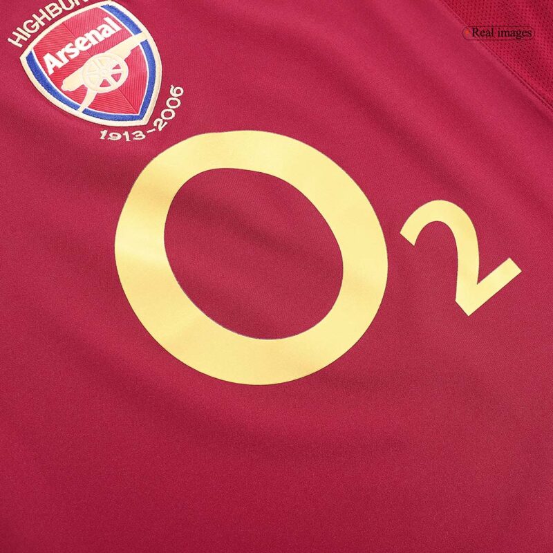 BERGKAMP #10 Arsenal Home Soccer Jersey 2005/06
