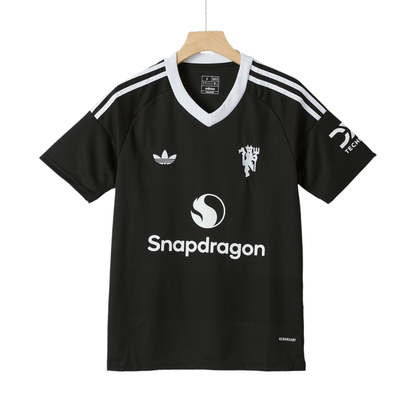 Manchester United Third Away Goalkeeper Soccer Jersey 2024/25 Negro