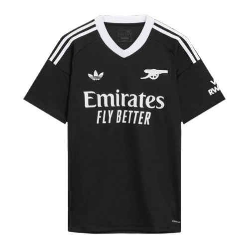 Camiseta de portero visitante del Arsenal 2024/25 Negra