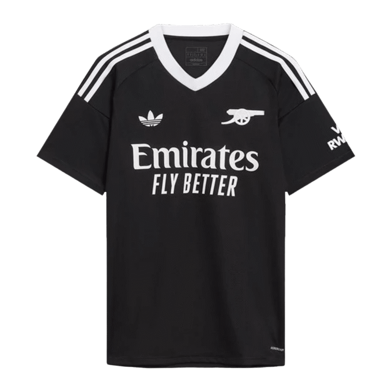 Camiseta de portero visitante del Arsenal 2024/25 Negra