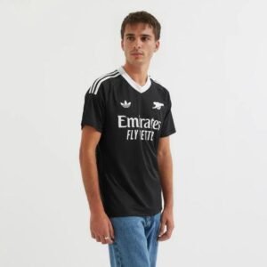Camiseta de portero visitante del Arsenal 2024/25 Negra