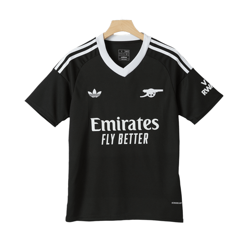 Camiseta de portero visitante del Arsenal 2024/25 Negra