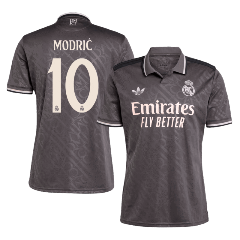 MODRIĆ #10 Real Madrid Third Away Soccer Jersey 2024/25