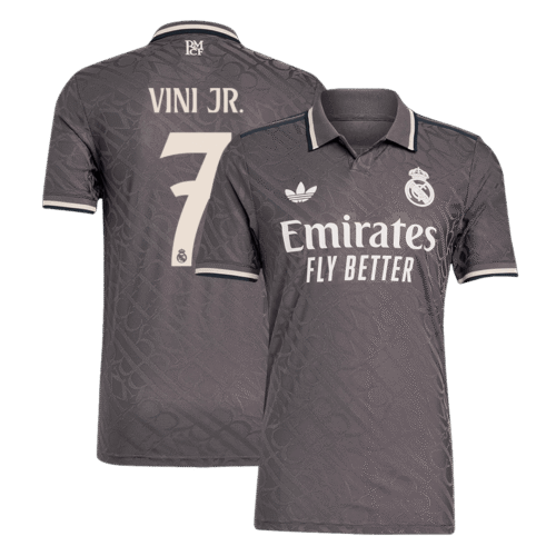 VINI JR. #7 Real Madrid Third Away Authentic Soccer Jersey 2024/25