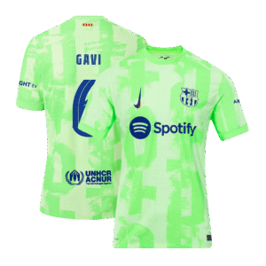 GAVI #6 Barcelona Third Away Authentic Soccer Jersey 2024/25 - UCL