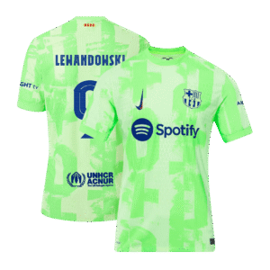 LEWANDOWSKI #9 Barcelona Third Away Authentic Soccer Jersey 2024/25 - UCL