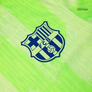 Barcelona Third Away Authentic Soccer Jersey 2024/25 -（Spotify Logo Without Text）