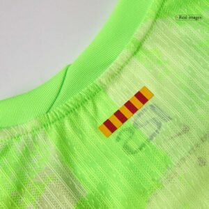 LAMINE YAMAL #19 Barcelona Third Away Authentic Soccer Jersey 2024/25- UCL（Spotify Logo Without Text）