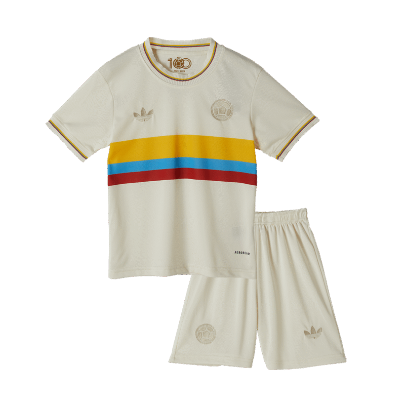 Colombia Kids Soccer Jerseys Kit 2024 - 100th Anniversary