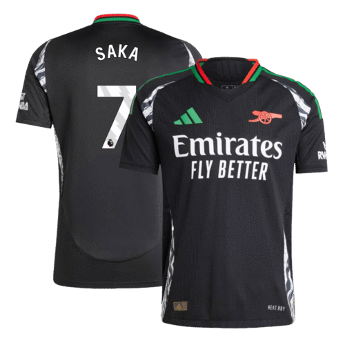 SAKA #7 Arsenal Away Authentic Soccer Jersey 2024/25