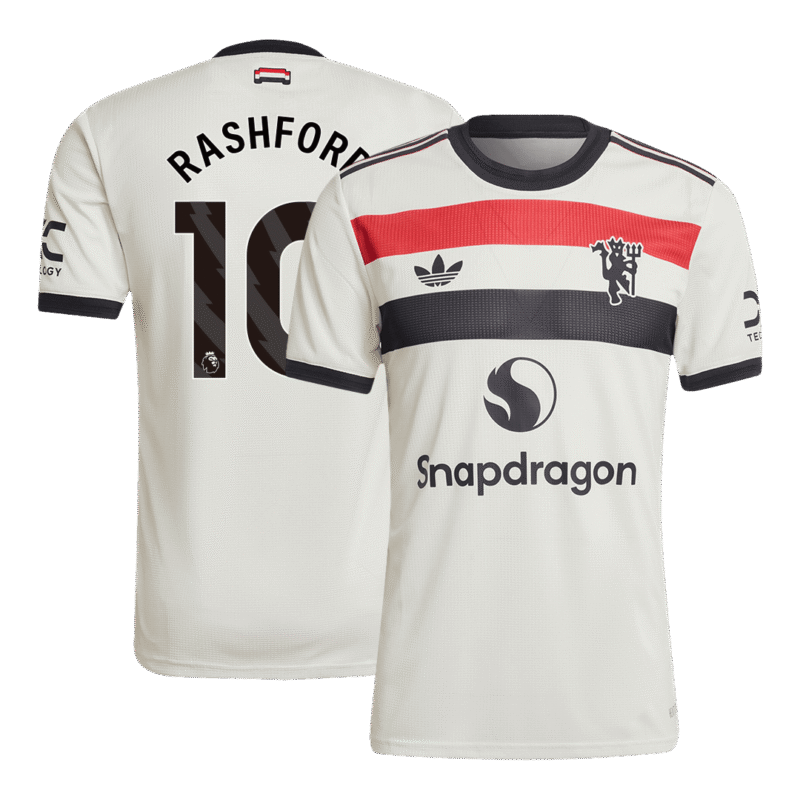 RASHFORD #10 Manchester United Third Away Authentic Soccer Jersey 2024/25