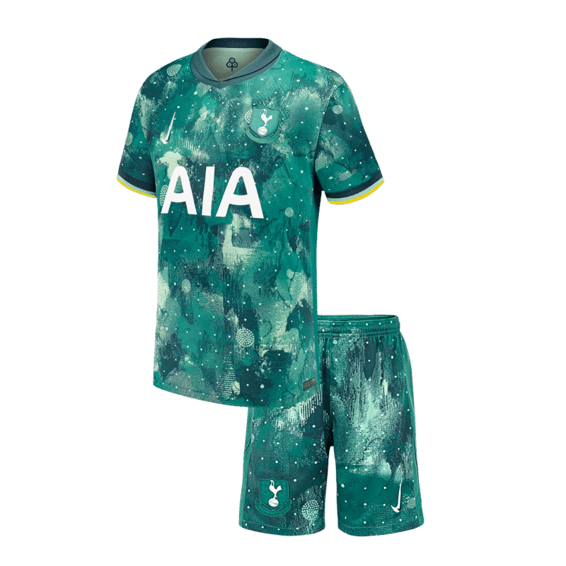 Tottenham Hotspur Third Away Kids Soccer Jerseys Kit 2024/25