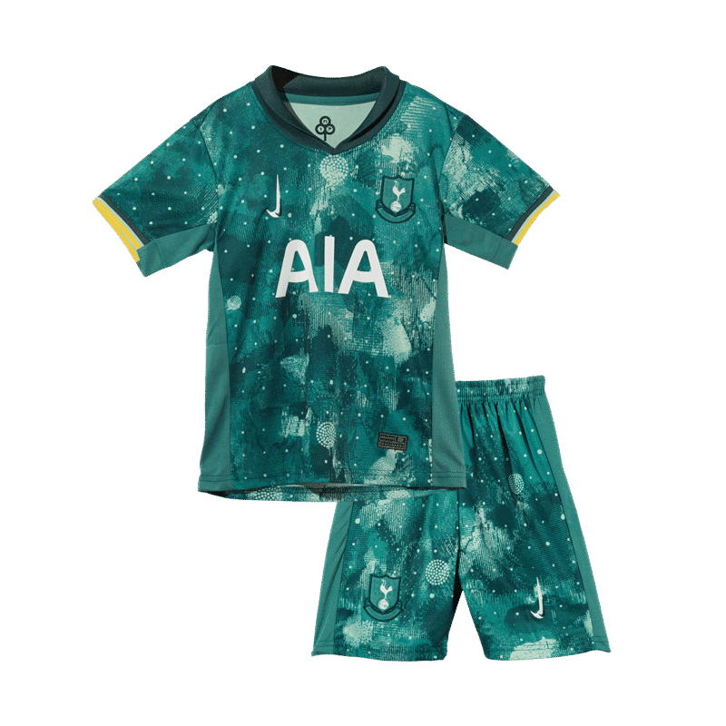 Tottenham Hotspur Third Away Kids Soccer Jerseys Kit 2024/25