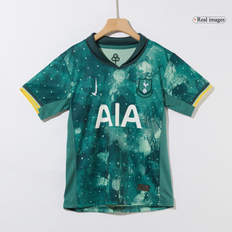 Tottenham Hotspur Third Away Kids Soccer Jerseys Kit 2024/25