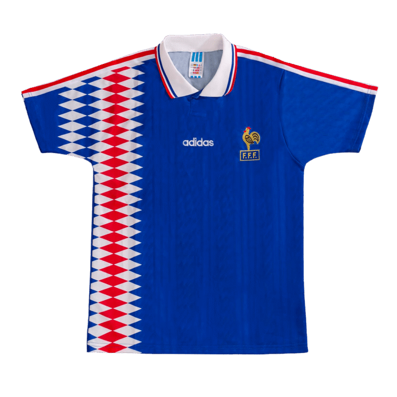 Vintage Soccer Jersey France Home 1994