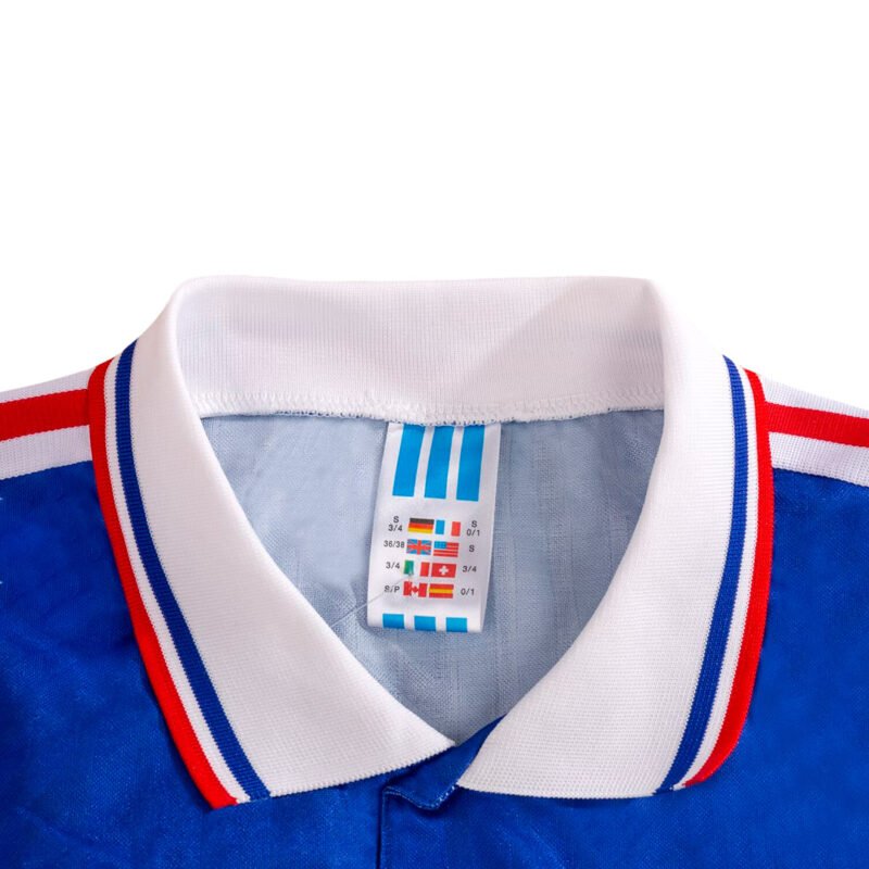 Vintage Soccer Jersey France Home 1994