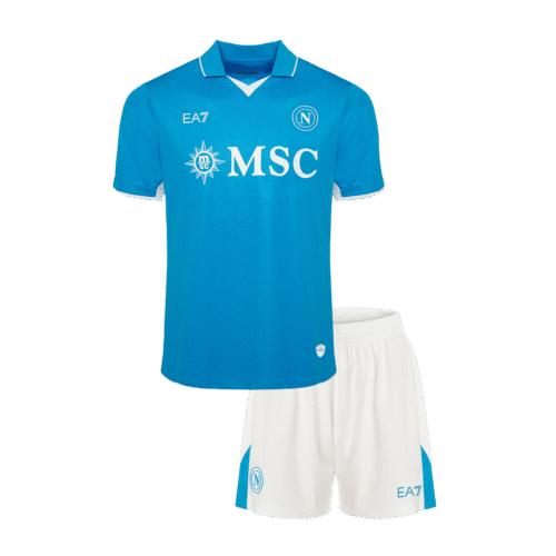 Napoli Home Kids Soccer Jerseys Kit 2024/25