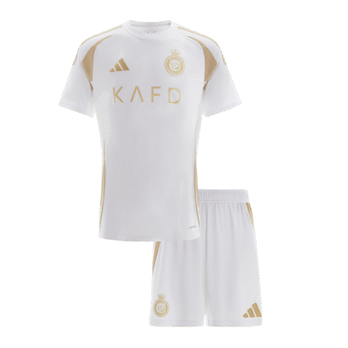 Al Nassr Third Away Kids Soccer Jerseys Kit 2024/25