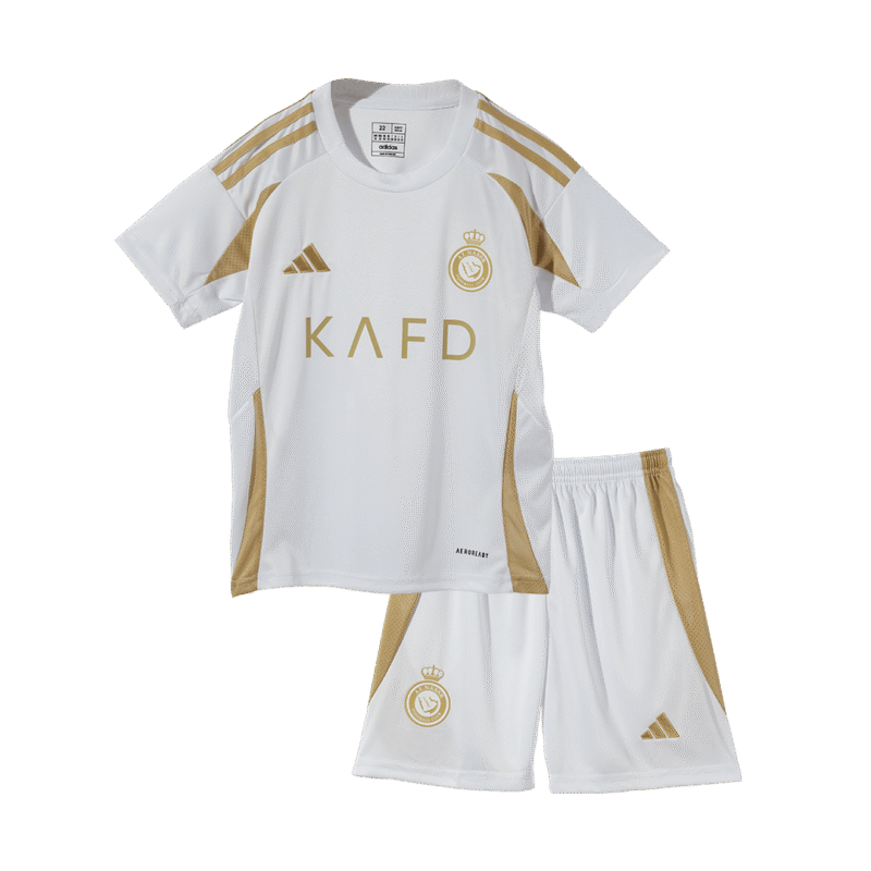 Al Nassr Third Away Kids Soccer Jerseys Kit 2024/25