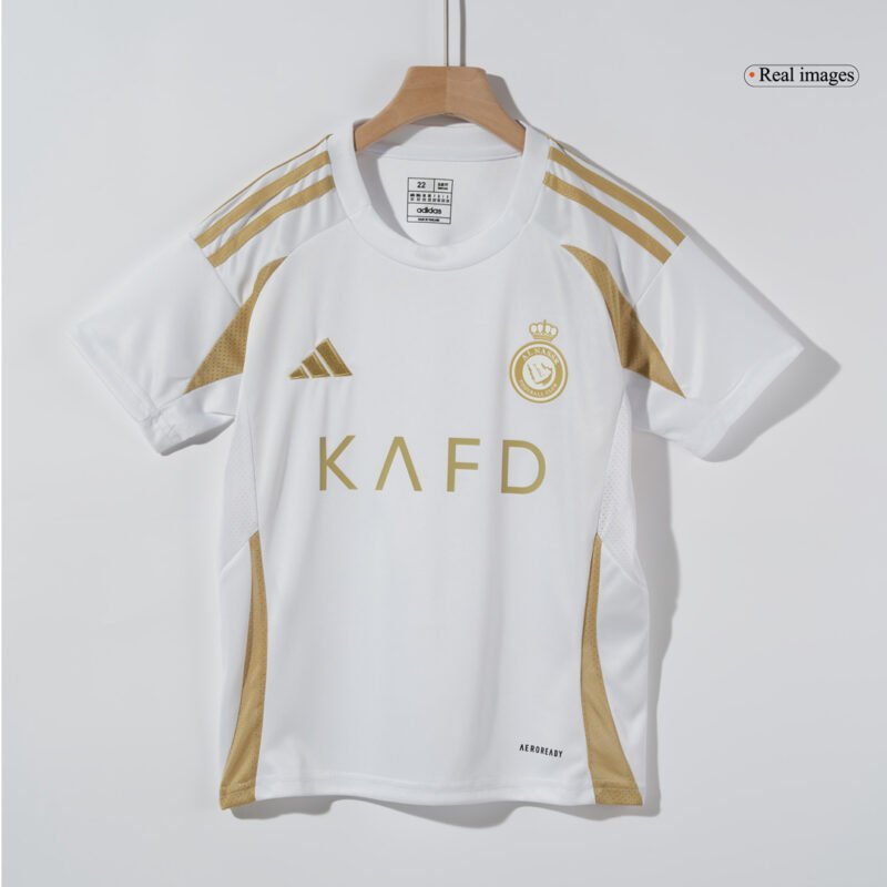 Al Nassr Third Away Kids Soccer Jerseys Kit 2024/25