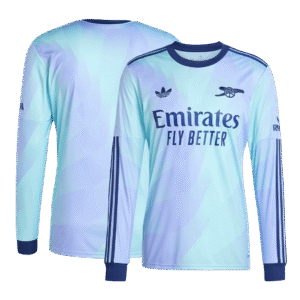 Arsenal Third Away Long Sleeve Soccer Jersey 2024/25