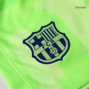 Terceira camisola de jogo do Barcelona - Kit completo 2024/25