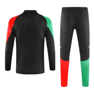 Arsenal 1/4 Zip Trainingsanzug 2024/25 Kinder Schwarz
