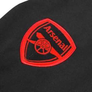 Arsenal 1/4 Zip Trainingsanzug 2024/25 Kinder Schwarz