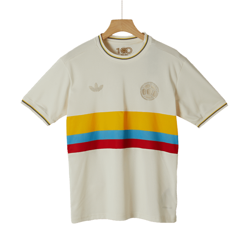 Kit de camisolas da Colômbia 2024 - 100º aniversário