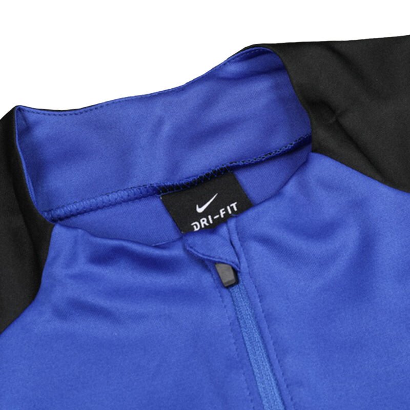 Fato de treino Barcelona 1/4 Zip 2024/25 Azul