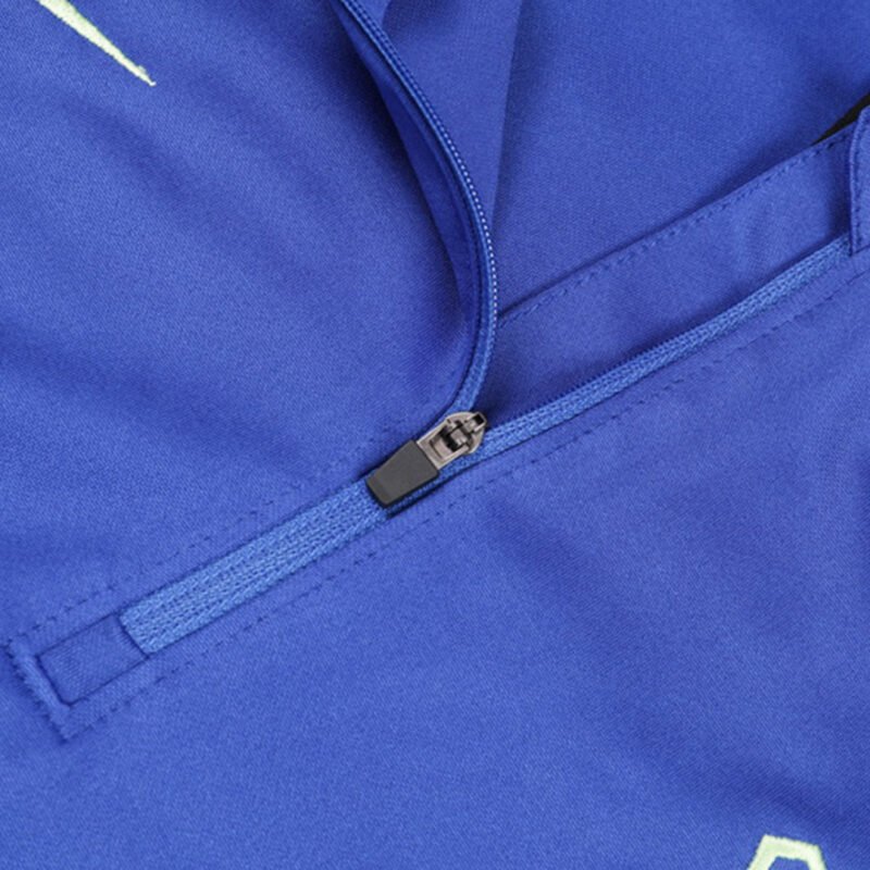 Fato de treino Barcelona 1/4 Zip 2024/25 Azul
