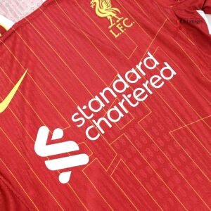 VIRGIL #4 Liverpool Home Authentic Soccer Jersey 2024/25