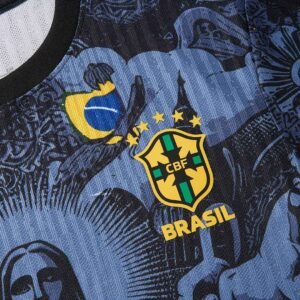Brasilien Jesus Besondere Authentische Fußballtrikot 2024
