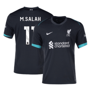 M.SALAH #11 Liverpool Away Soccer Jersey 2024/25
