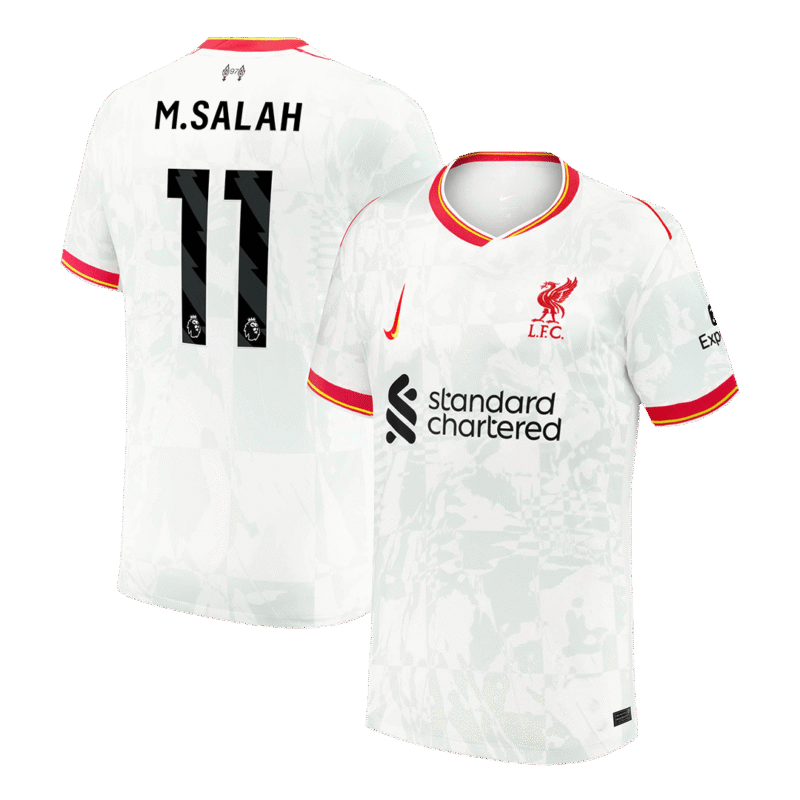 M.SALAH #11 Liverpool Third Away Soccer Jersey 2024/25