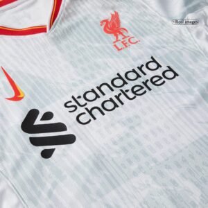 M.SALAH #11 Liverpool Third Away Authentic Soccer Jersey 2024/25