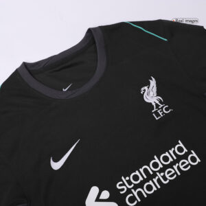 M.SALAH #11 Liverpool Away Soccer Jersey 2024/25 - UCL