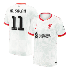 M.SALAH #11 Liverpool Third Away Soccer Jersey 2024/25 - UCL