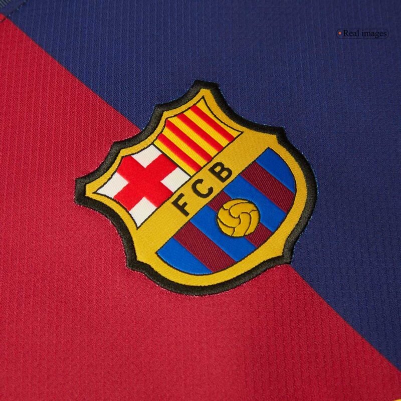 Barcelona Home Soccer Jersey 2024/25 - 125th Anniversary