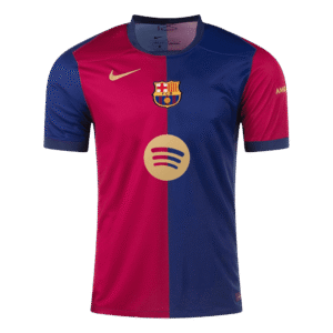 Barcelona Home Soccer Jersey 2024/25 - 125th Anniversary (Spotify Logo Without Text)