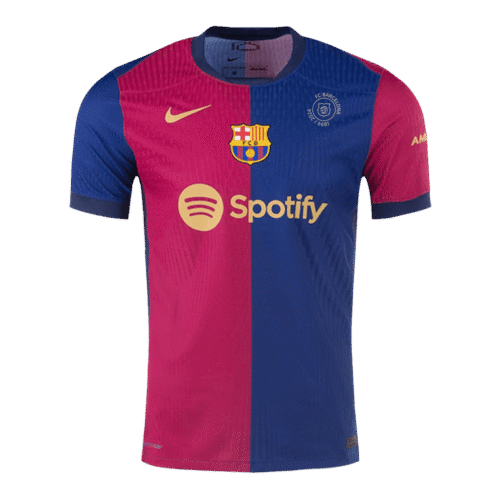Barcelona Home Authentic Soccer Jersey 2024/25 - 125th Anniversary