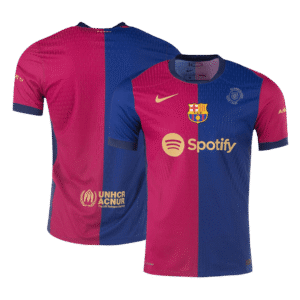 Barcelona Home Authentic Soccer Jersey 2024/25 - 125th Anniversary