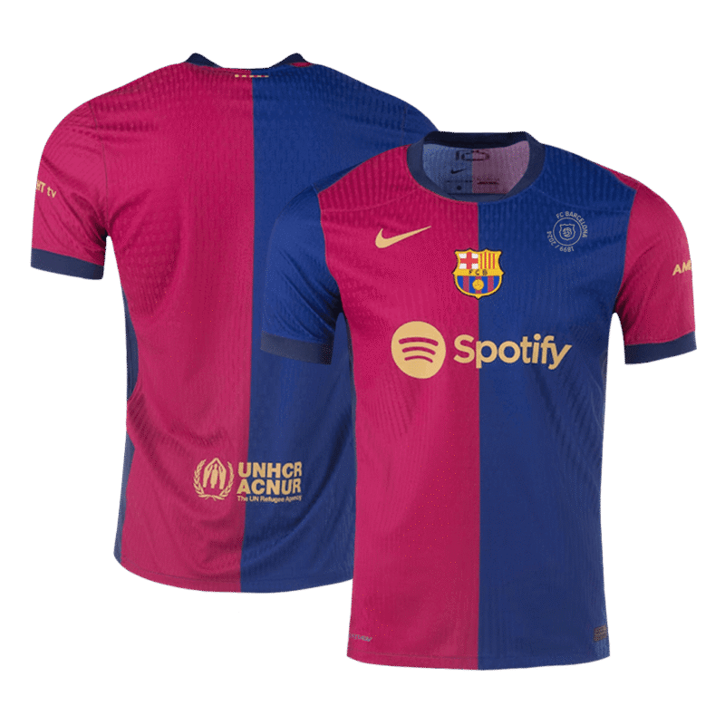 Barcelona Home Authentic Soccer Jersey 2024/25 - 125th Anniversary