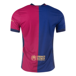Barcelona Home Authentic Soccer Jersey 2024/25 - 125th Anniversary(Spotify Logo Without Text)