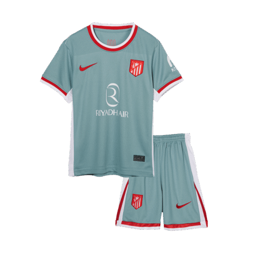 Atletico Madrid Away Kids Soccer Jerseys Kit 2024/25
