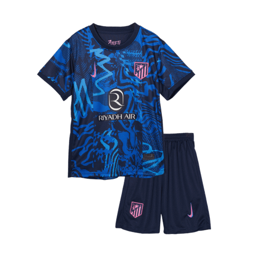 Atletico Madrid Third Away Kids Soccer Jerseys Kit 2024/25