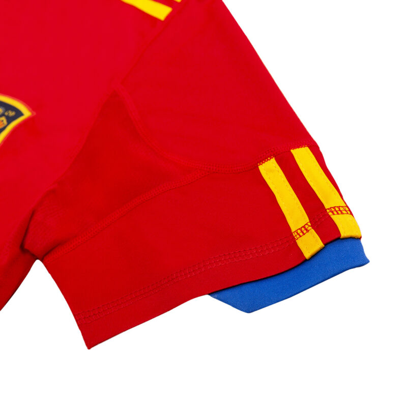 Vintage Soccer Jersey SILVA #21 Spain Home 2010